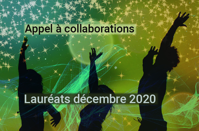 Appel à collaborations CRP, lauréats décembre 2020