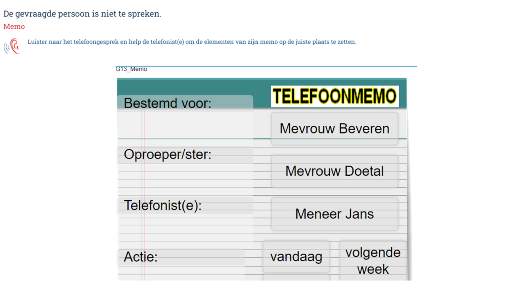 néerlandais gestion d'un appel téléphonique (13)